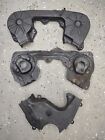 86 Nissan 300Zx Turbo Z31 Timing Chain Cover Set Top, Bottom, Rear (84-89?)