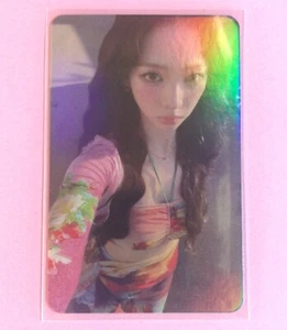 ALL FOR KARINA Aespa TCG Floral long sleeve top Foil KPOP IDOL CARD - Picture 1 of 5
