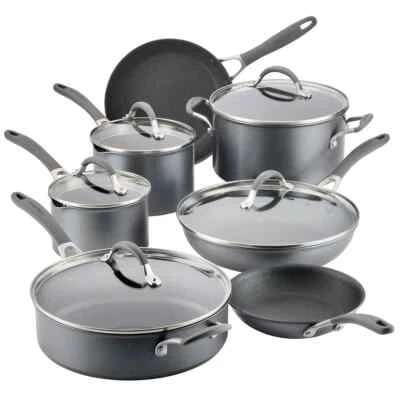 Circulon 12 Piece Non-Stick Cookware Set, A1 Series Scratchdefense, Aluminum NEW - Image 1 of 4