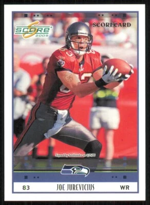2005 Score Scorecard #276 Joe Jurevicius /599 - Image 1 of 2