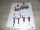 Dwaye Wade Heat Basketball HUGE Signed Autograph 16x20 Photo Guarantee G1