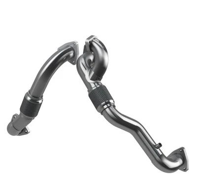 MBRP Performance Exhaust FAL2761 Exhaust Turbo Up Pipe, Steel, Aluminized, Kit Foto 1 de 2