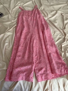 Cat & Jack Pink Romper. Size S 6/7. Adorable 🥰 - Picture 1 of 8