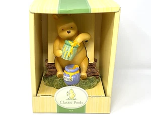 (C) Disney Classic Winnie Puuh Ein Bär und seine Dinge Honigtopf Bank Neu im Karton - Bild 1 von 4