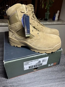 NEW 5.11 Tactical Men's 11 W ATAC 2.0 CST 6” Side Zip Boots, Style 1720048 - Picture 1 of 8