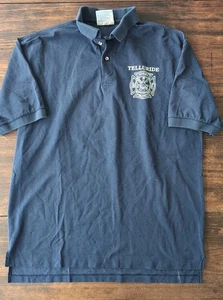 Vintage Telluride Colorado Fire Department Rescue Collar Shirt XL - Bild 1 von 6