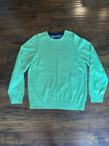 Tommy Hilfiger Pullover DoubleCrewneck Herren L Flag Logo Langarm - Bild 1 von 6