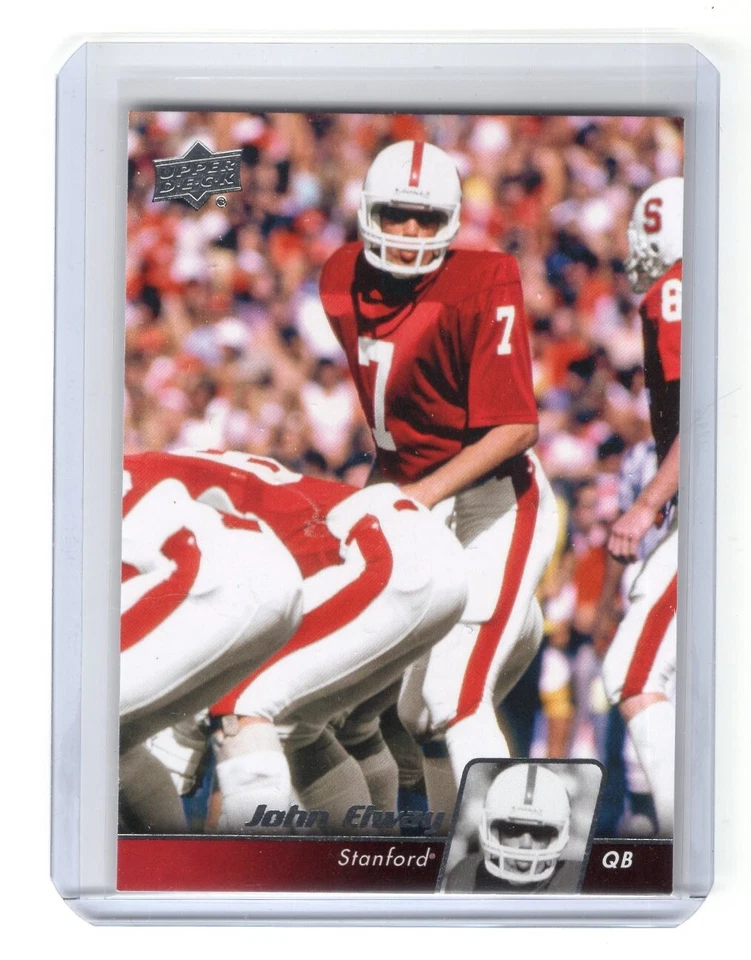 2011 Upper Deck - #14 John Elway Denver Broncos HOF Stanford - Image 1 of 2