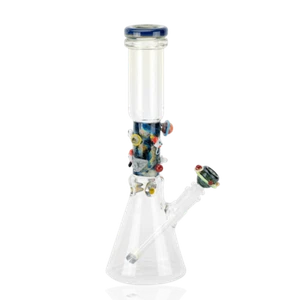 Empire Glassworks Across The Universe Beaker Water Pipe - Picture 1 of 9
