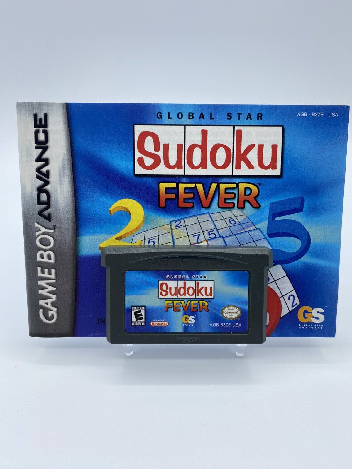 Sudoku Fever Game Boy Advance - Manual Included!