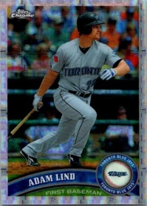 2011 Topps Chrome Baseball Adam Lind #122 - Picture 1 of 2