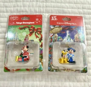 Disneyland Mickey Minnie Mouse Pluto Correa Nueva Navidad Tokio Japón Parques Envío Gratis - Imagen 1 de 3