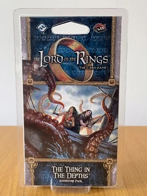 Lord of the Rings The Card Game THE THING IN THE DEPTHS Adventure Pack LCG New - Image 1 of 4