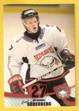 2004-05 Swedish SHL Elitset Carl Soderberg (ERC)