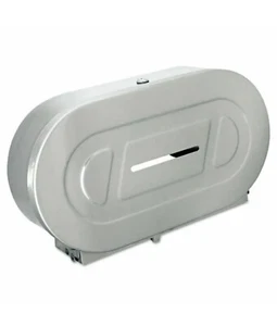 (4 Stück) Bobrick B-2892 Jumbo Toilettenpapier 2 Rollen Spender Edelstahl - Bild 1 von 3