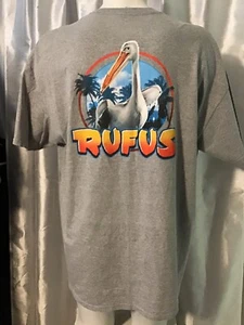 Camiseta de Colección Dolphin Tale Doble Cara Gris RUFUS GRAPHICS Adulto Talla XXL Difícil - Imagen 1 de 4