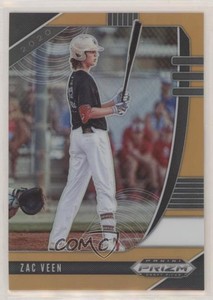 2020 Panini Prizm Draft Picks Neon Orange Prizm /50 Zac Veen #PDP9