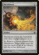 Shriekhorn Mirrodin Besieged PLD Artifact Common MAGIC MTG CARD ABUGames