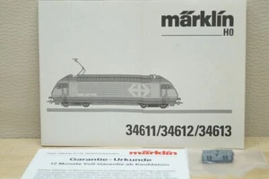 Märklin 34611-34613 Betriebsanleitung Beschreibung für E-Lok Serie 460 Re4/4 SBB - Bild 1 von 4