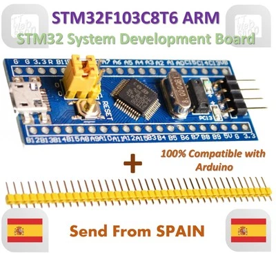 STM32F103C8T6 ARM STM32 Minimum System Development Board Module for Arduino - Photo 1/4