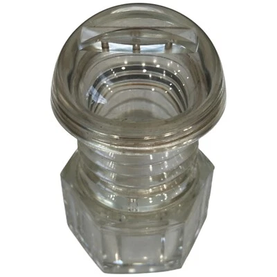 Vintage Nut Bolt Clear Plastic Novelty Salt and Pepper Shakers - Image 1 of 4