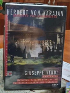 NEW Herbert Von Karajan His Legacy Berliner Philharmoniker Verdi Don Carlos DVD - Picture 1 of 4