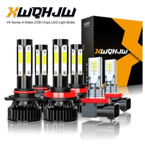 Faro LED haz alto/bajo para Saturn Vue 2008-2010 6x 6000K + bombillas antiniebla - Imagen 1 de 12