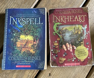 Lot of 2 Inkspell and Inkheart Books by Cornelia Funke Paperbacks - Imagen 1 de 10
