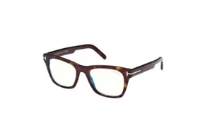 Tom Ford FT5886-B 052 Blue Light Bock Square Men's Eyeglasses 52mm - Picture 1 of 3
