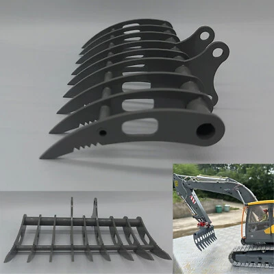 Metal Rake Weeding Bucket For E111/E010/EC160 Hydraulic Excavator Scarifier - Image 1 of 4