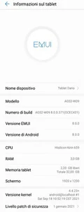 HUAWEI MediaPad T5 10.1" 32GB Wi-Fi Tablet - Nero - Imagen 1 de 3