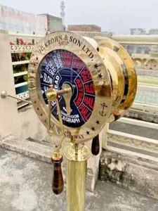 Maritime Brass Ship Order Engine 52" Working Telegraph/Nautical Marine Telegraph - Picture 1 of 5