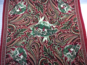 Tie Rack Exclusive Fox Hunting Scene Large Scarf + Free Shipping - Picture 1 of 12