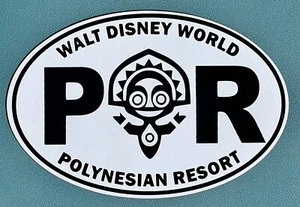 Imán para coche Walt Disney World Polynesian Resort - Imagen 1 de 2