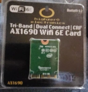 AX1690i Killer Series Wi-Fi 6E Double Connect Upgrade | Tri Band 2.4/5/6 GHz | - Bild 1 von 1