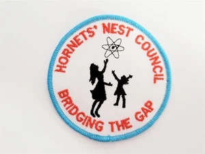 Hornets' Nest Council Bridging The Gap Girl Scouts Embroidered Patch - Picture 1 of 2