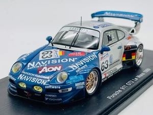 SPARK S4182 PORSCHE 911 GT2 n°63 Le Mans 1999 Haupt - Price - Robinson 1.43 - Picture 1 of 5