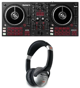 Numark Mixtrack Pro FX DJ Controller W/ FX Paddles + NUMARK HF125 DJ Headphones - Picture 1 of 6