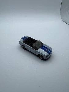 Vintage Matchbox 2007 Ford Shelby GT500 Rare Original Blue Stripes Old Car FreeS - Bild 1 von 5
