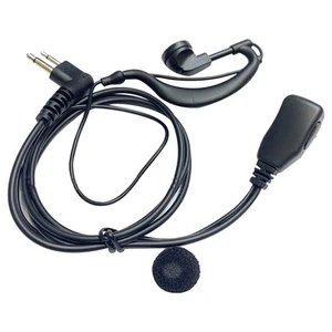 2X(Ohrbügel-Walkie-Talkie-Headset mit Mikrofon, M-Stecker, Universelles Wal7296 - Zdjęcie 1 z 6