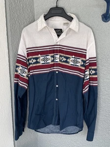 Girls Roper southwestern Long Sleeve Tribal Style Button Up Shirt L 12/14 (YG-6) - Picture 1 of 7