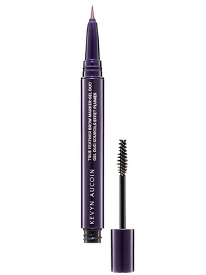 Feather Brow Marker Duo Warm Brunette Dual-Ended Defines Sets Natural Finish - Image 1 of 4