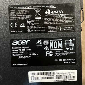 Acer Aspire TC-865 D17E5 Untested For Parts Only $700 - Picture 1 of 9