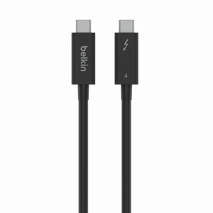 Belkin INZ002BT2MBK Male Male 2 m Black 40 Gbit/s 100 W - Afbeelding 1 van 1