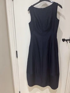Cos Navy Sleeveless Dress Size 8. - Picture 1 of 2