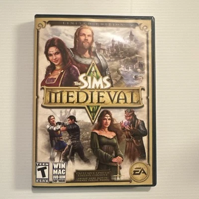 Sims Medieval Limited Edition Game (PC Windows/Mac, 2011) Complete  - Image 1 of 4
