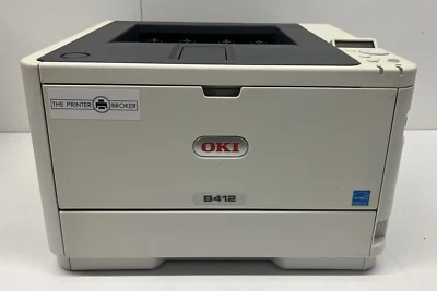 OKI B412dn A4 Mono LED Laser Printer 45858301 - Image 1 of 4