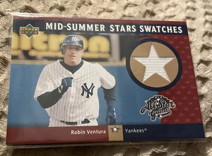 2002 Upper Deck Mid Summer Star Swatches Robin Ventura Yankees - Picture 1 of 2