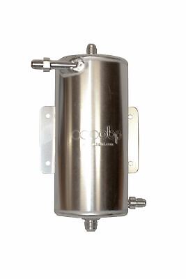 OBP 1.5 Ltr Alloy Fuel Swirl Pot 220 (H) X 100mm (Dia) Bulkhead Mount (OBPA027J) • 118.79€
