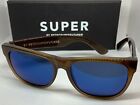 RetroSuperFuture AF1 Classic Deep Brown Frame Sunglasses NIB